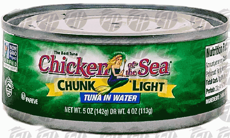 Chicken Of The Sea Chunk Light tuna in water Full-Size Picture